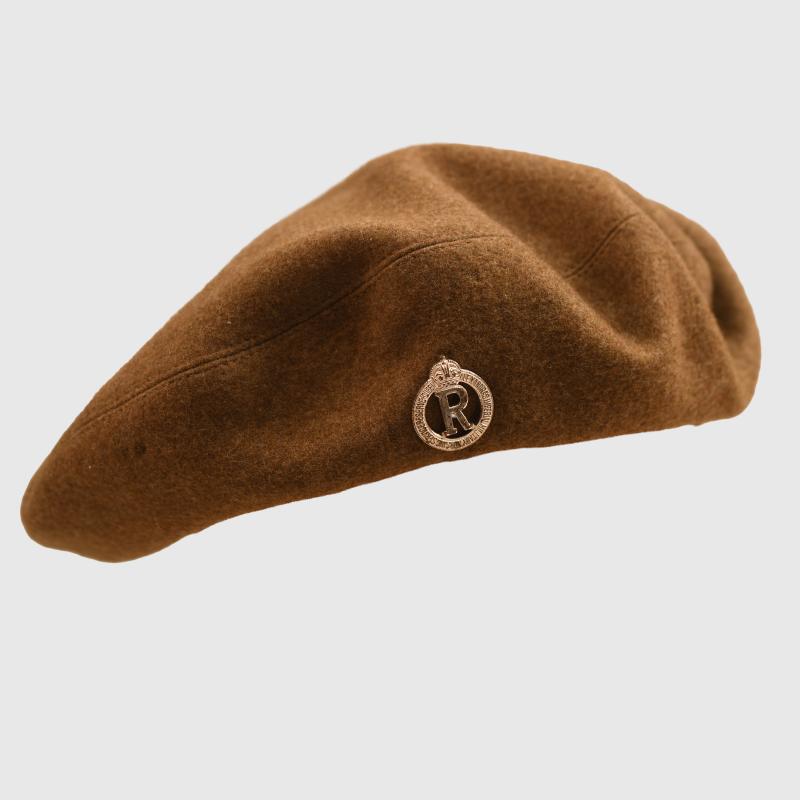 BRITISH WWII QUEEN ALEXANDRA’S IMPERIAL MILITARY NURSING SERVICE RESERVE BERET.