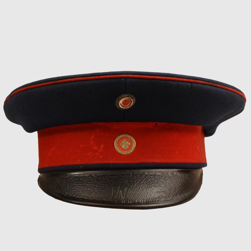 GERMAN WWI BREMEN RESERVE OFFICERS DRESS BLUE CAP.