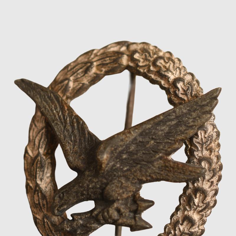 GERMAN WWII LUFTWAFFE RADIO OPERATOR/AIRGUNNER BADGE.