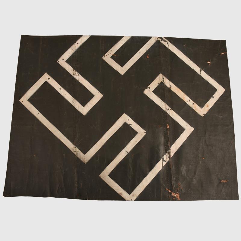 GERMAN WWII SWASTIKA FROM A GERMAN AIRCRAFT.