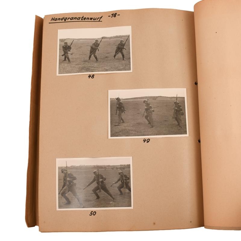 GERMAN WWII INSTRUCTIONAL ALBUM ON TRAINING FOR CLOSE COMBAT FIGHTING.