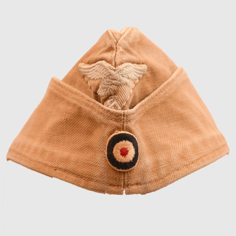 GERMAN WWII LUFTWAFFE TROPICAL OVERSEAS CAP.