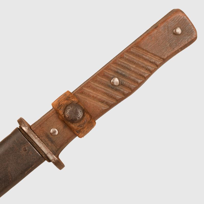 GERMAN WWI TRENCH FIGHTING KNIFE.