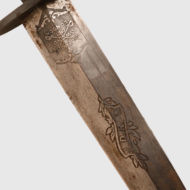 BRITISH WWII FAIRBAIRN SYKES SECOND PATTERN FIGHTING KNIFE.
