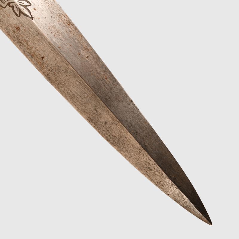 BRITISH WWII FAIRBAIRN SYKES SECOND PATTERN FIGHTING KNIFE.