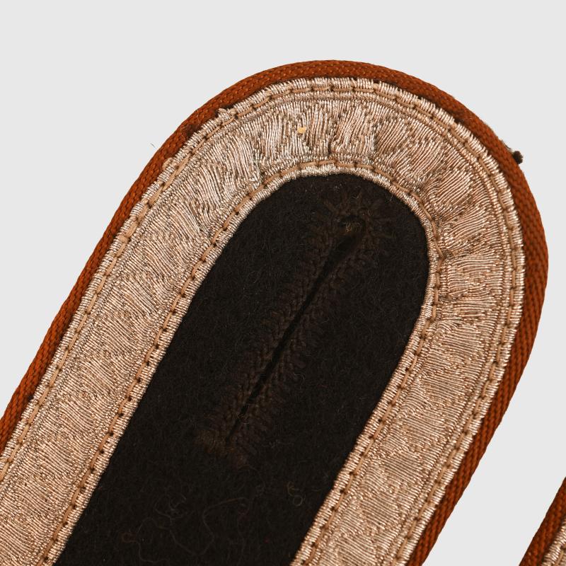 GERMAN WWII SS CONCENTRATION CAMP UNTERSCHARFUHRER SHOULDER BOARDS