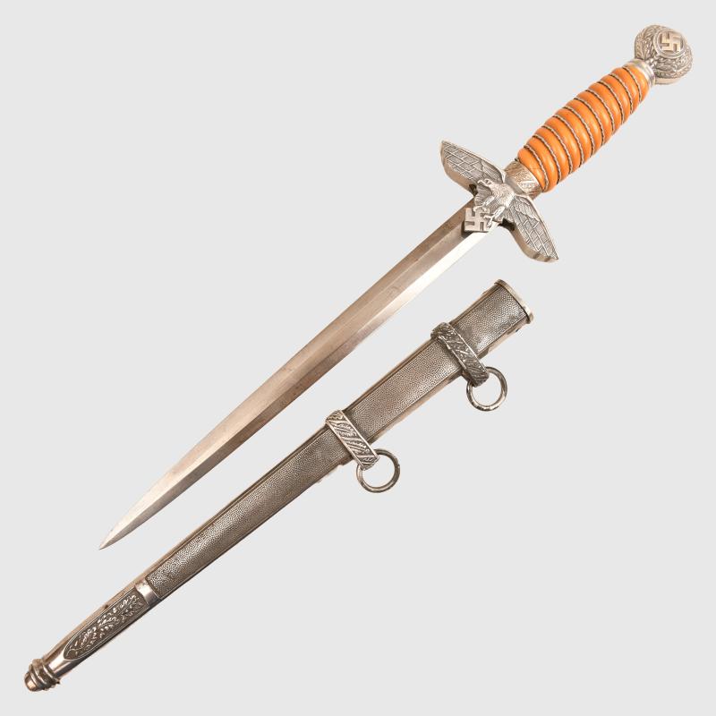 GERMAN WWII LUFTWAFFE 2ND PATTERN OFFICERS DAGGER.