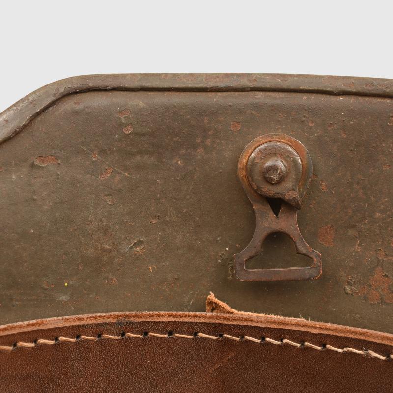 GERMAN WWI CAMOUFLAGE TRENCH HELMET M16.