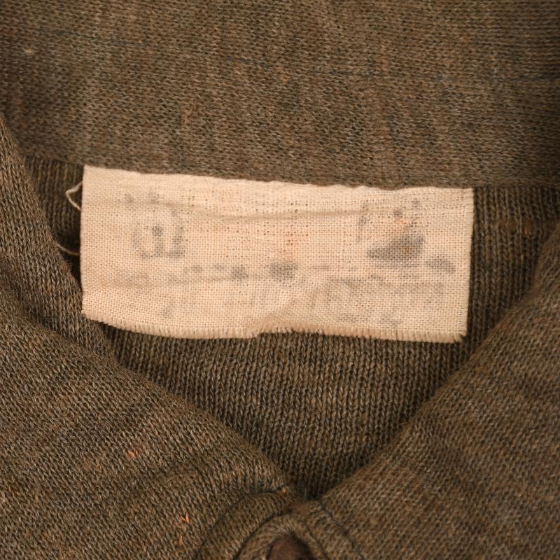 GERMAN WWII ISSUE SHIRT.
