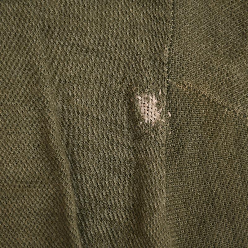 GERMAN WWII WAFFLE WEAVE COMBAT SHIRT.