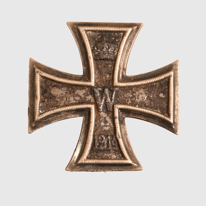 GERMAN WWI IRON CROSS 1ST CLASS 1914.