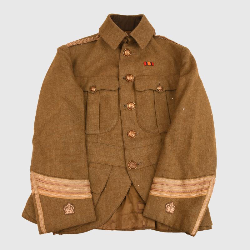 BRITISH WWII TUNICS OF MAJOR ROBERT WALTER PURVIS 3rd BAT GORDON HIGHLANDERS.