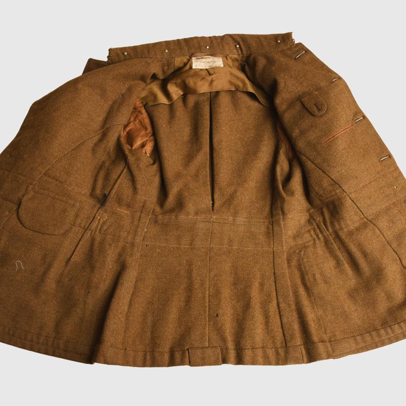 BRITISH WWII TUNICS OF MAJOR ROBERT WALTER PURVIS 3rd BAT GORDON HIGHLANDERS.