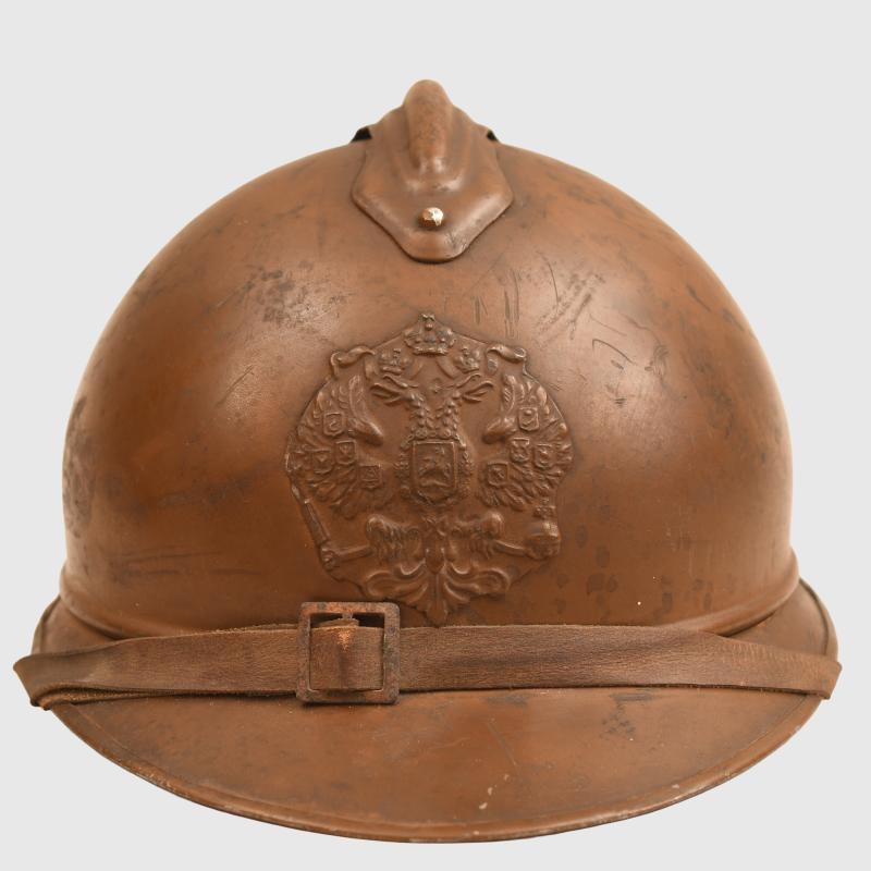 RUSSIAN WWI ADRIAN HELMET.
