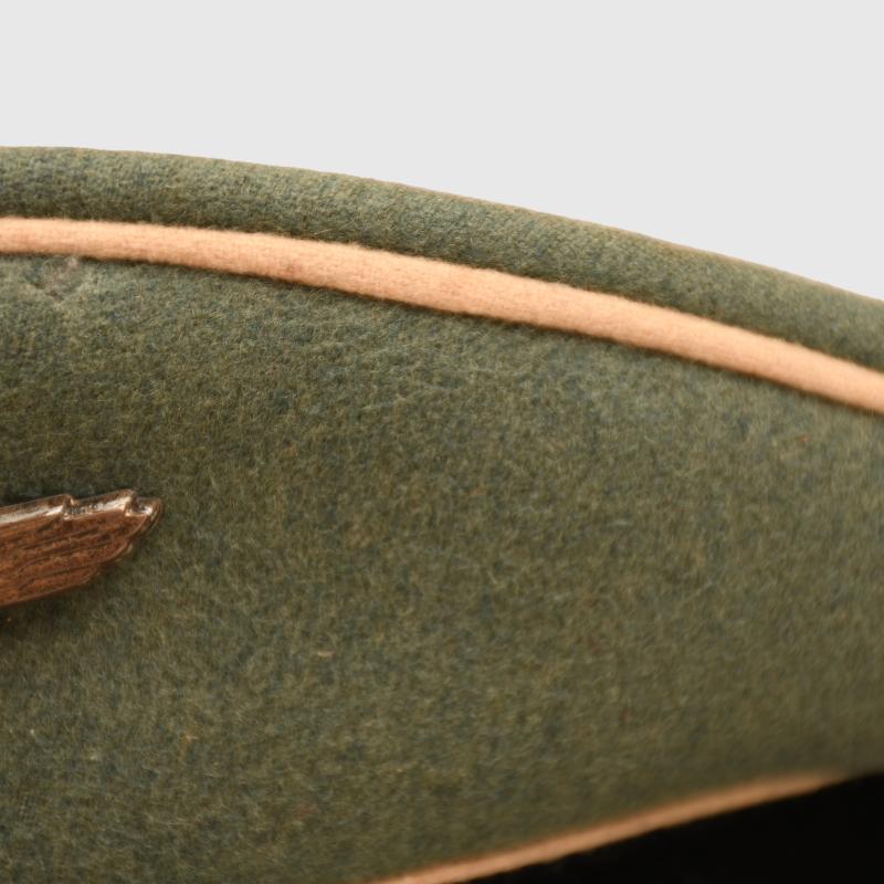 GERMAN WWII WAFFEN SS VISOR CAP OFFICERS.