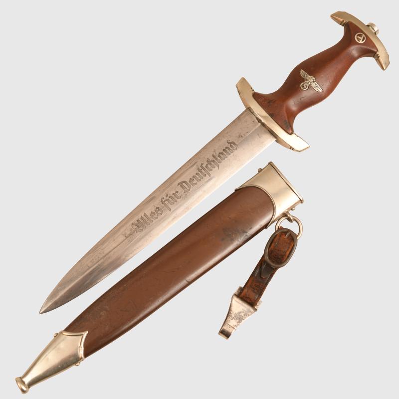 GERMAN WWII SA MAN’S DAGGER BY THE RARE MAKER PERFECTUM.