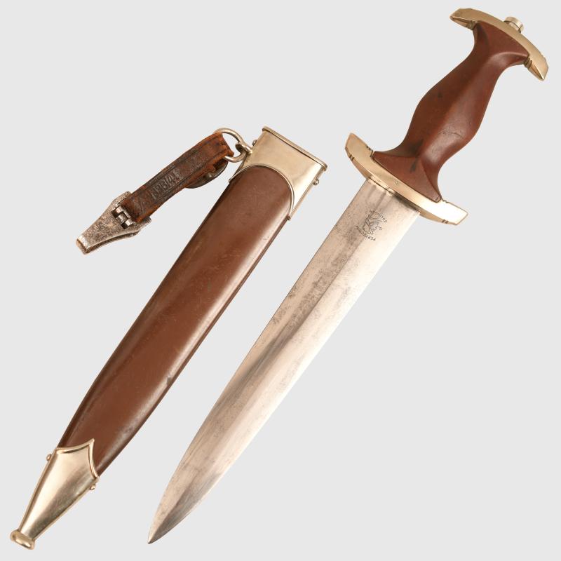 GERMAN WWII SA MAN’S DAGGER BY THE RARE MAKER PERFECTUM.