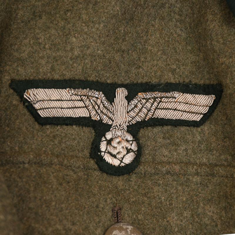 GERMAN WWII ARMY PANZER ANTI-TANK BATTALION OFFICERS TUNIC.
