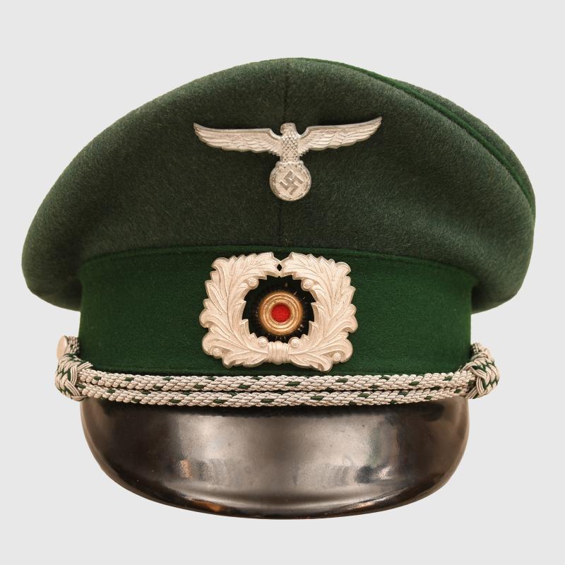 GERMAN WWII CUSTOMS OFFICIAL VISOR CAP.
