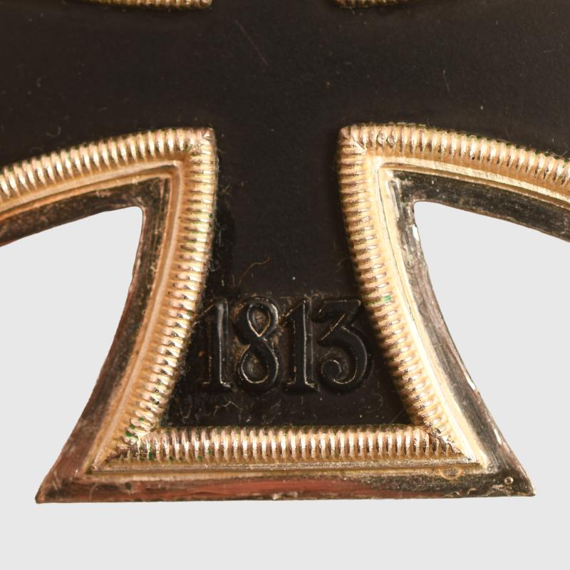 GERMAN POST WWII KNIGHTS CROSS, CASED.