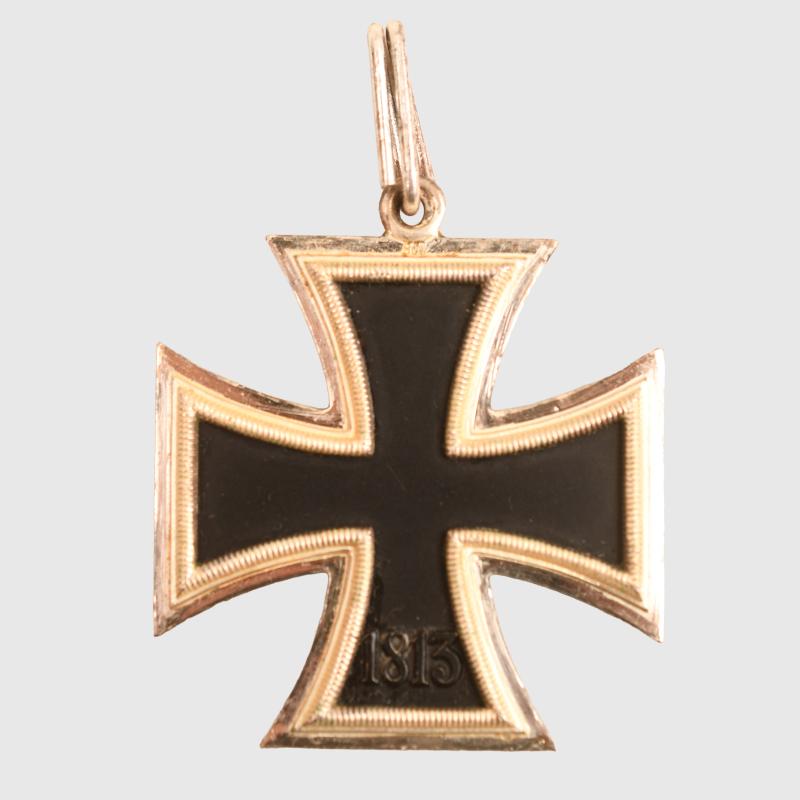 GERMAN POST WWII KNIGHTS CROSS, CASED.