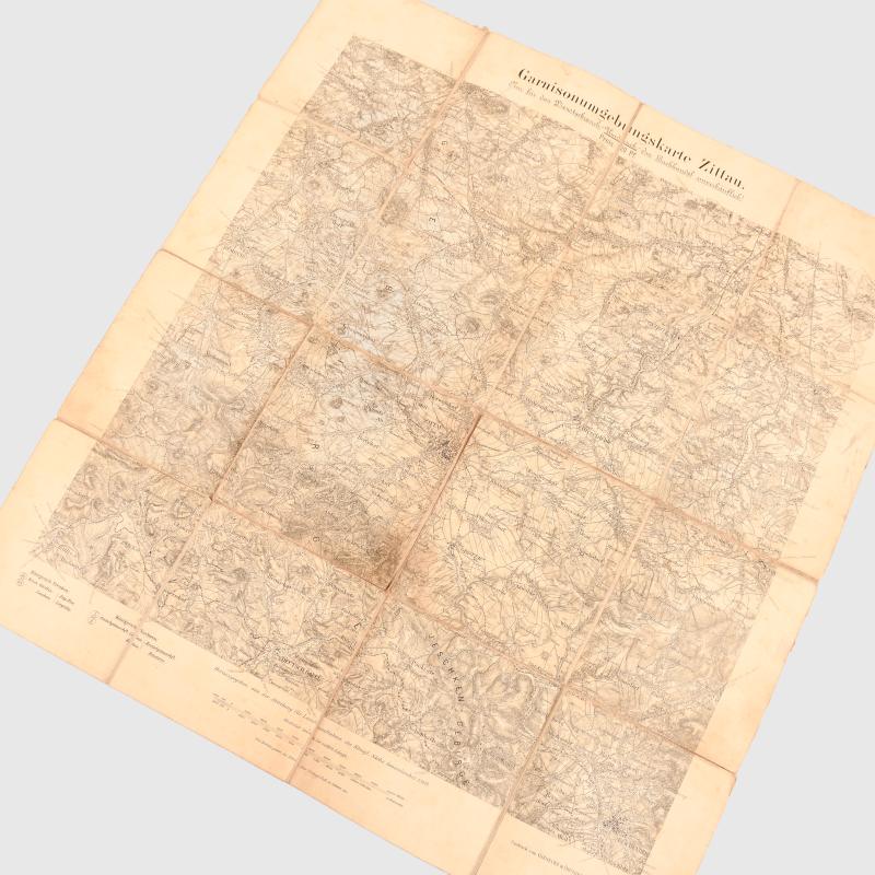 GERMAN WWI SOLDIERS AREA MAP.