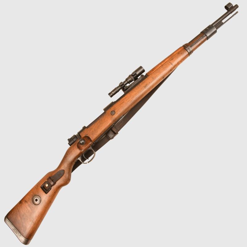 GERMAN WWII MAUSER K98 SNIPER RIFLE.
