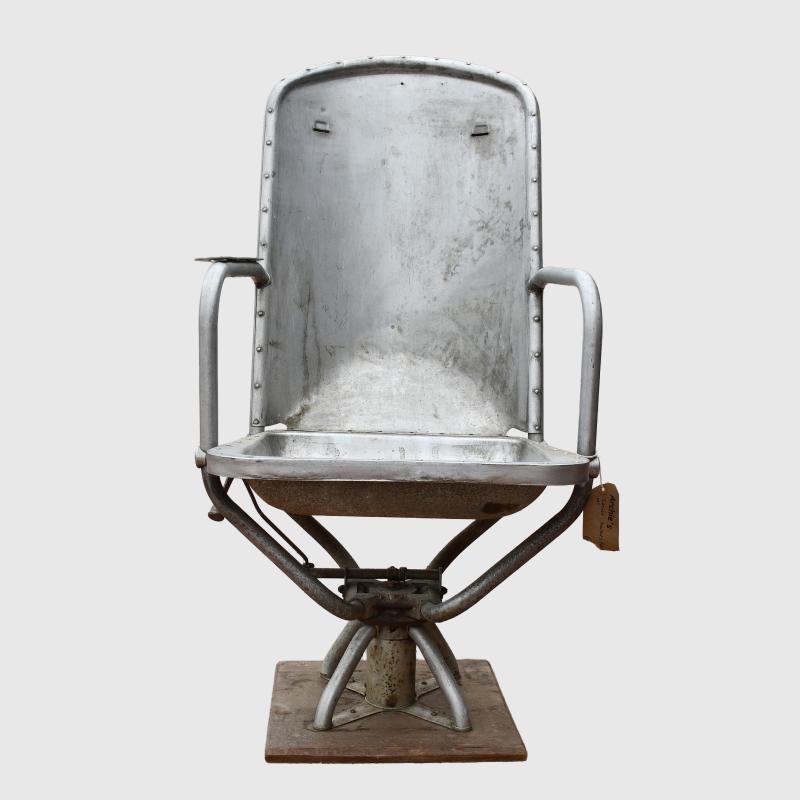 BRITISH WWII MILITARY AIRCRAFT SEAT.