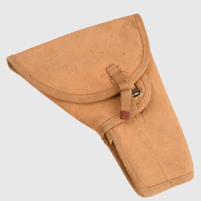 CANADIAN WWII BROWNING SEMI AUTOMATIC PISTOL HOLSTER.