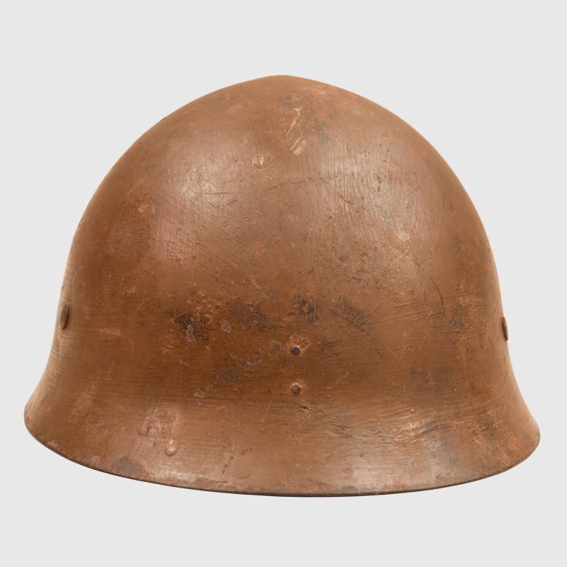 JAPANESE WWII TYPE 90 ARMY COMBAT HELMET.