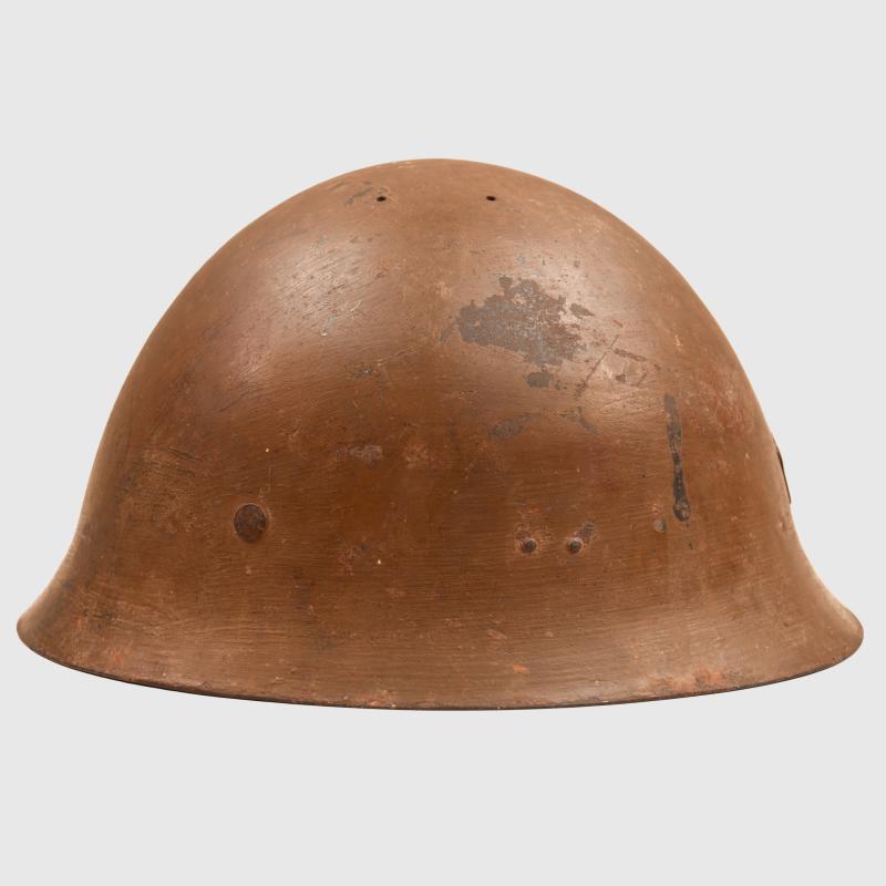 JAPANESE WWII TYPE 90 ARMY COMBAT HELMET.