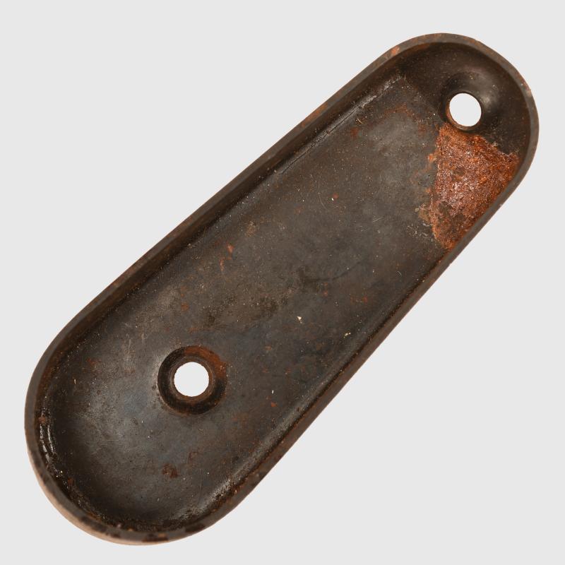 GERMAN WWII MAUSER K98 CUPPED BUTT PLATE.