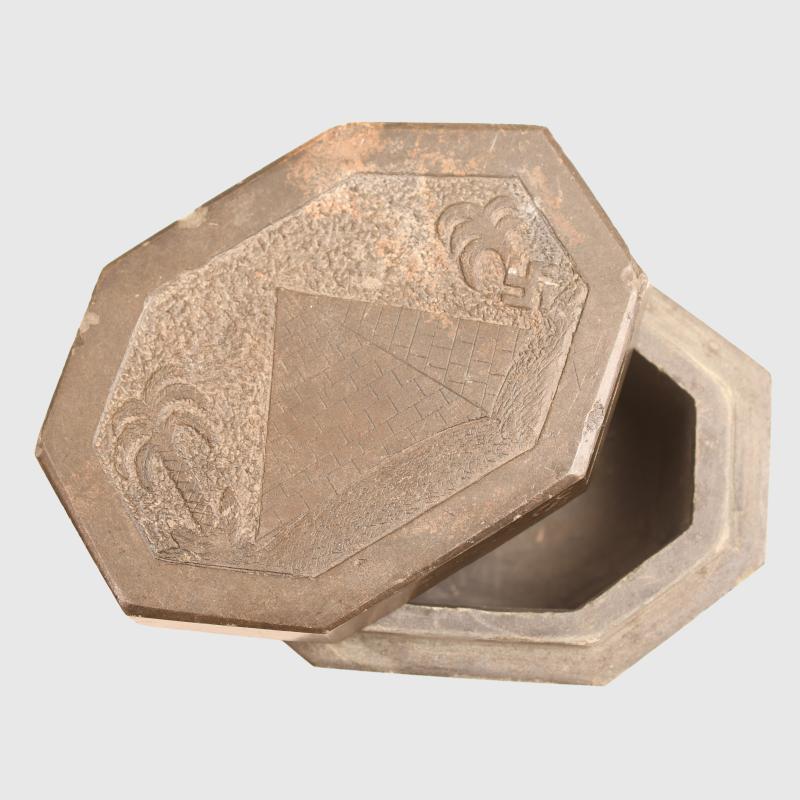 GERMAN WWII AFRIKA KORPS TRINKET BOX.