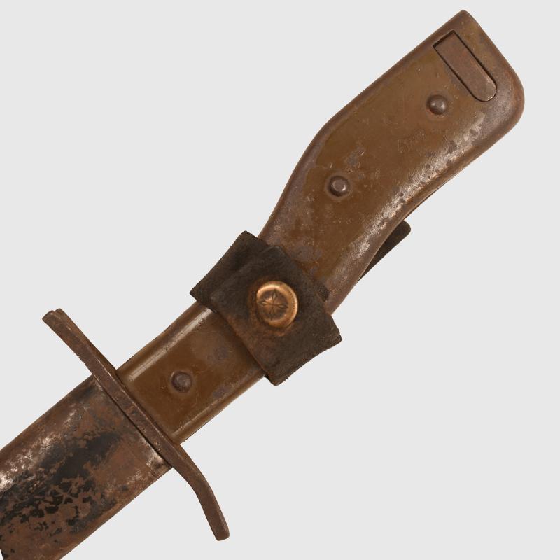 GERMAN WWI DEMAG TRENCH KNIFE/BAYONET.