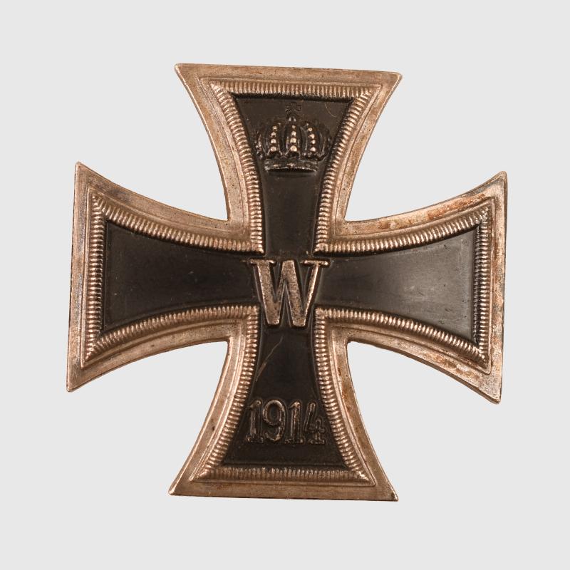 GERMAN WWI IRON CROSS 1ST CLASS.