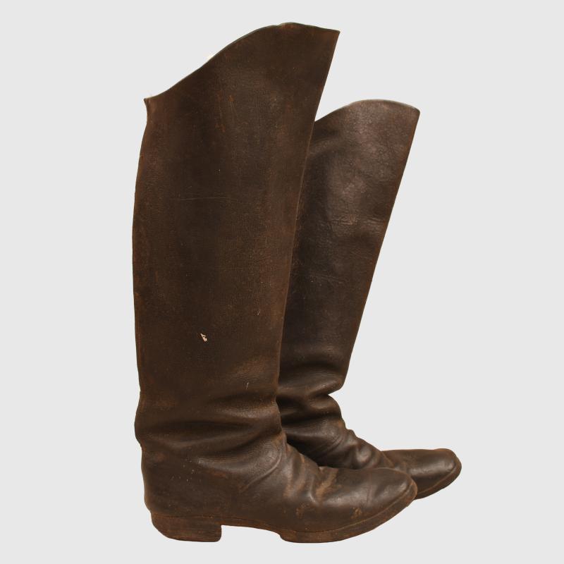 GERMAN WWI HUSSAR OFFICERS BOOTS.