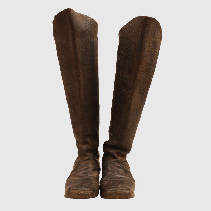 GERMAN WWI HUSSAR OFFICERS BOOTS.