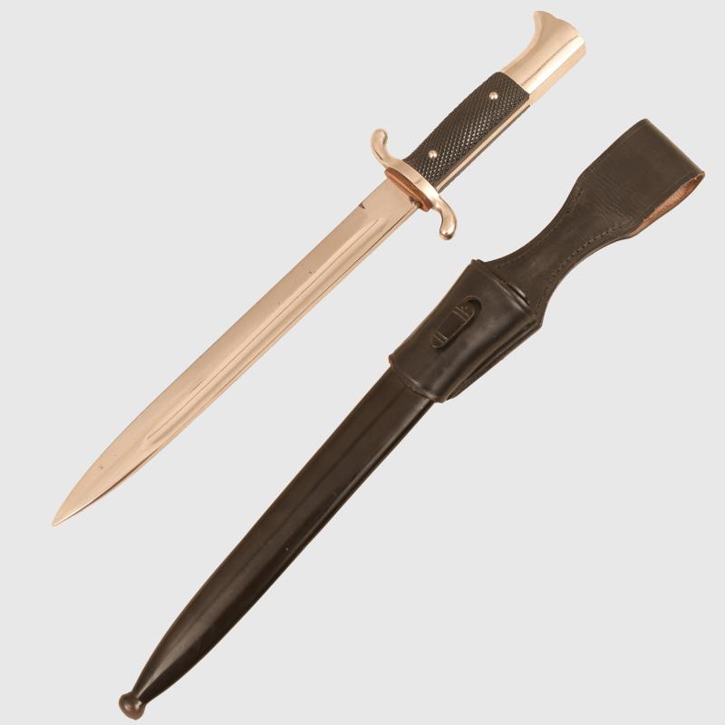 GERMAN WWII FIRE DRESS BAYONET.
