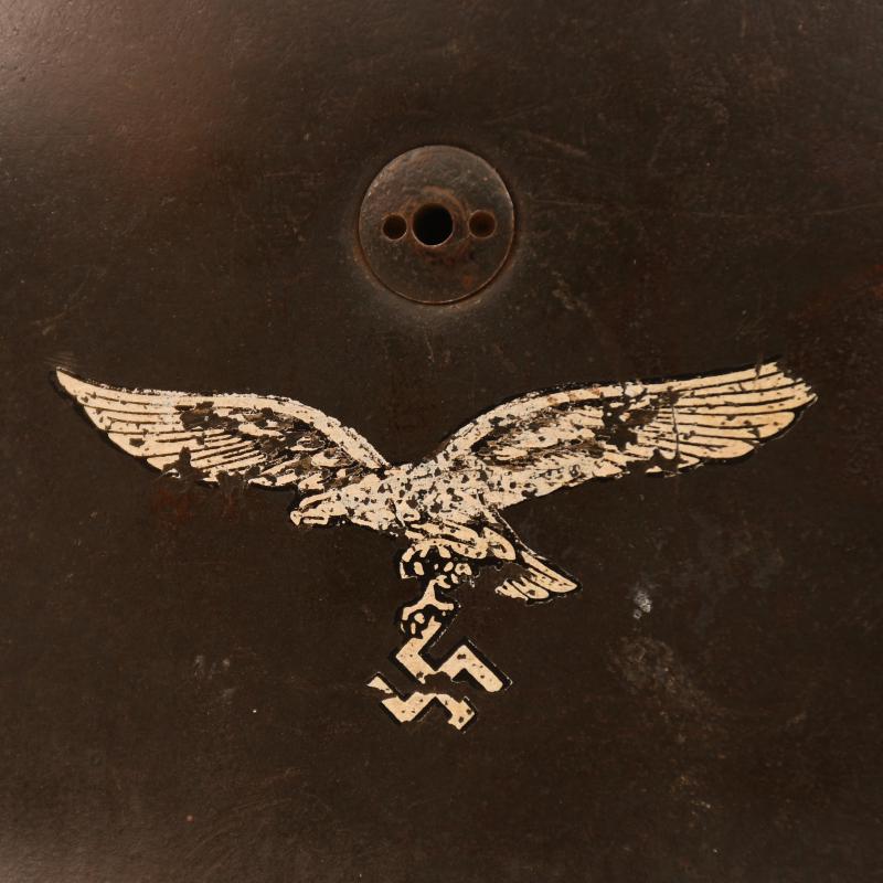 GERMAN WWII M.38 LUFTWAFFE PARATROOPER HELMET.