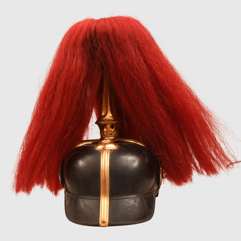 GERMAN WWI BAVARIAN FIELD ARTILLERY RESERVE OFFICERS PICKELHAUBE.