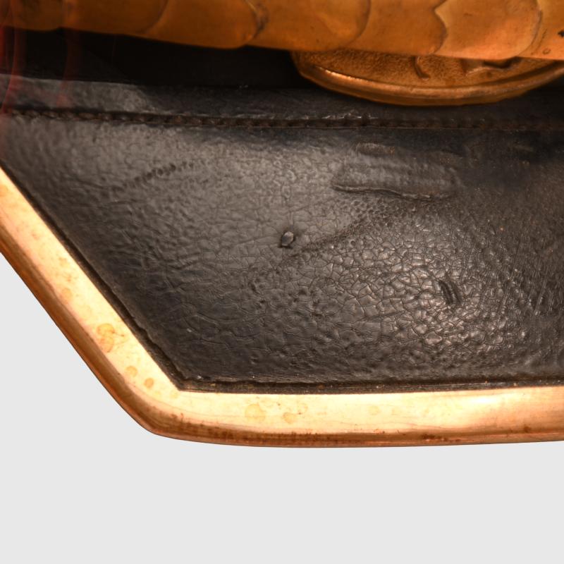 GERMAN WWI BAVARIAN FIELD ARTILLERY RESERVE OFFICERS PICKELHAUBE.