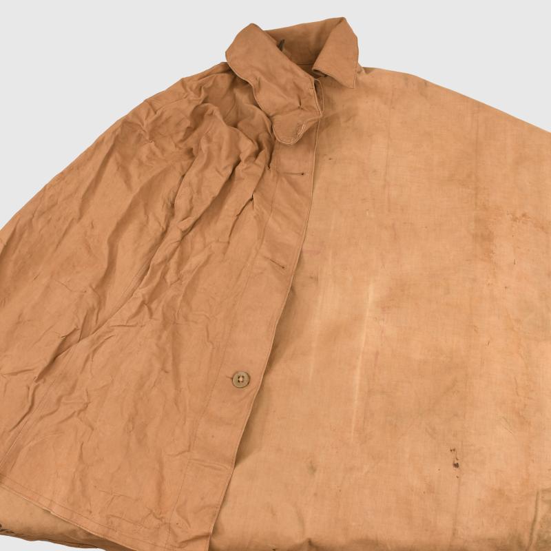 BRITISH WWII RAIN CAPE.