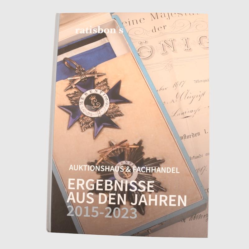 GERMAN WWII AUCTION HOUSE RATTISBON SALES CATALOGUE BETWEEN 2015 AND 2023