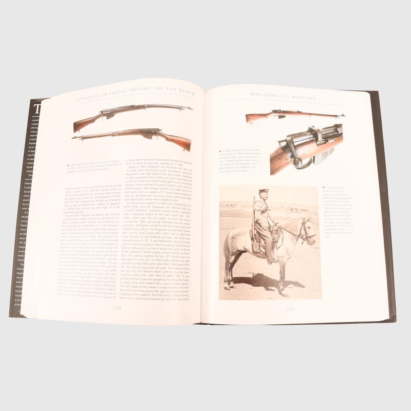 CONQUEST OF EMPIRE, DEFENCE OF THE REALM THE BRITISH SOLDIERS RIFLE 1800 TO 2014.