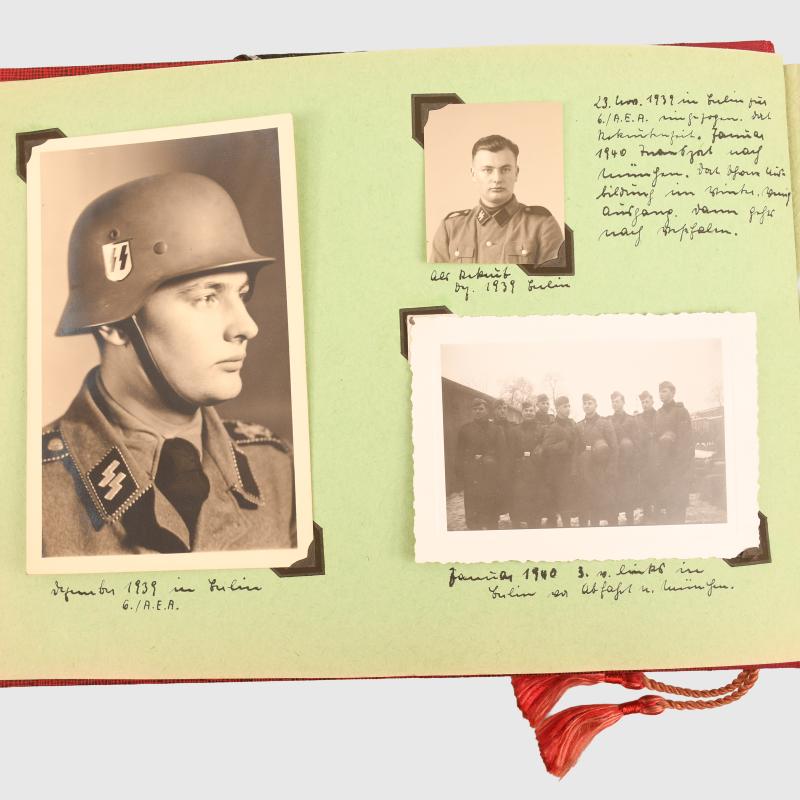 GERMAN WWII HANS VOLRATH ALBUM 1939-41.