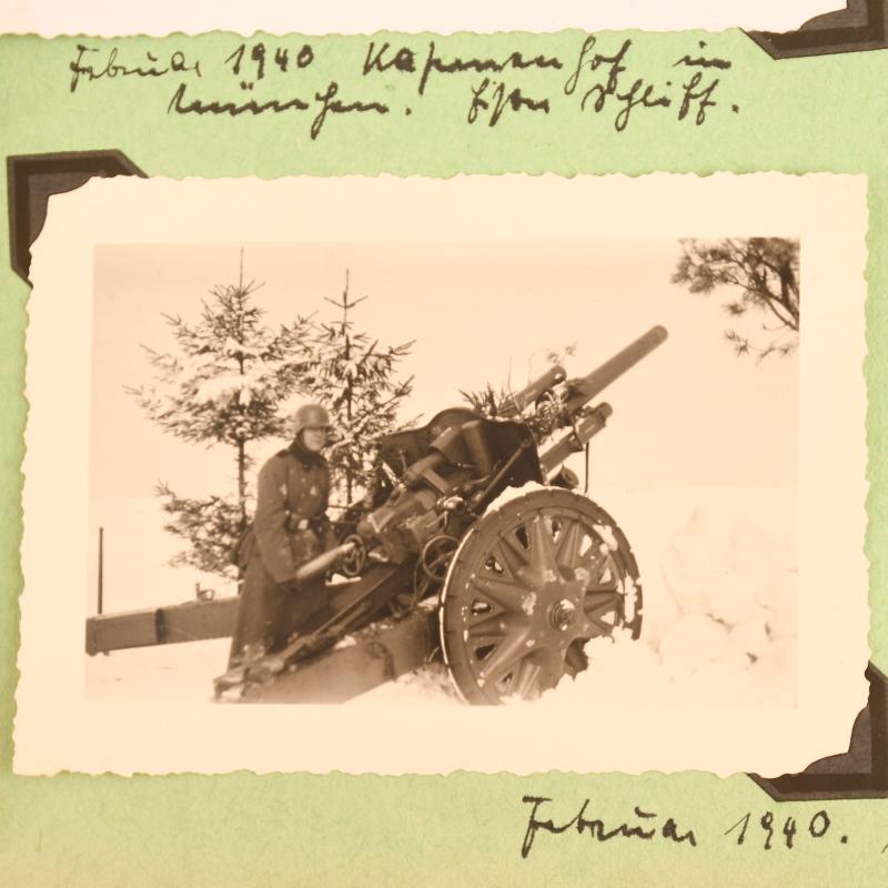 GERMAN WWII HANS VOLRATH ALBUM 1939-41.