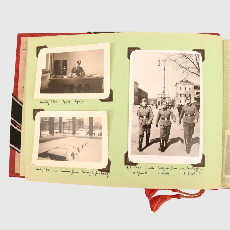 GERMAN WWII HANS VOLRATH ALBUM 1939-41.
