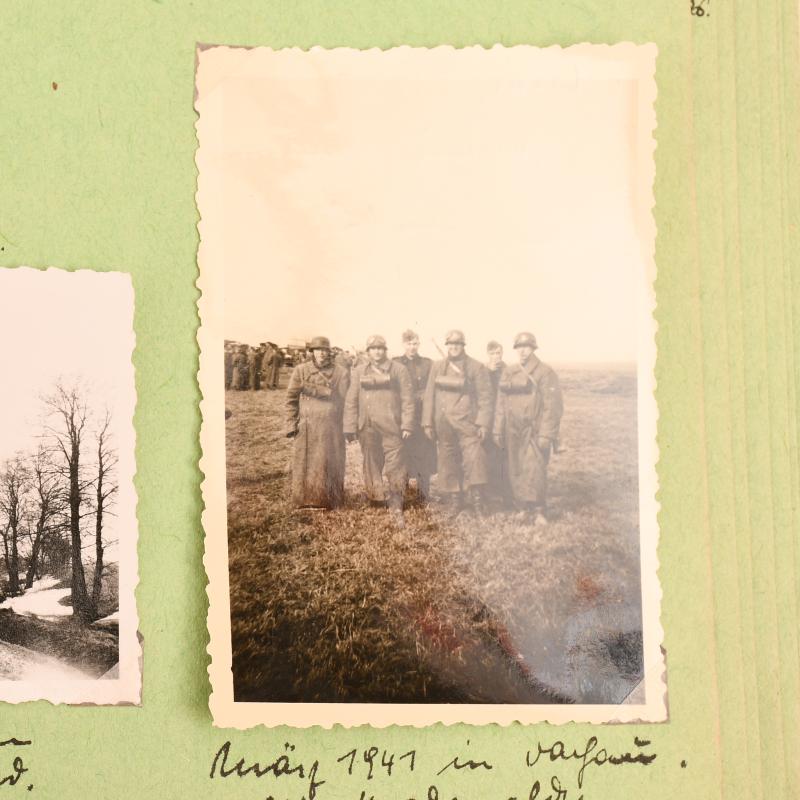 GERMAN WWII HANS VOLRATH ALBUM 1939-41.
