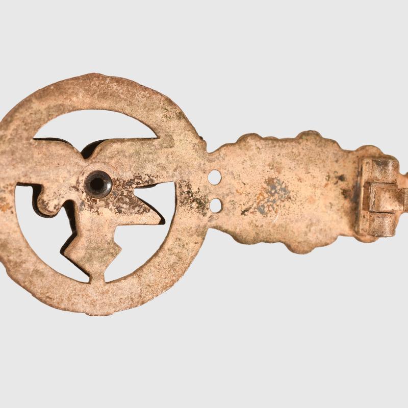 GERMAN WWII LUFTWAFFE OPERATIONAL FLYING CLASP FOR TRANSPORT UNITS, SILVER.