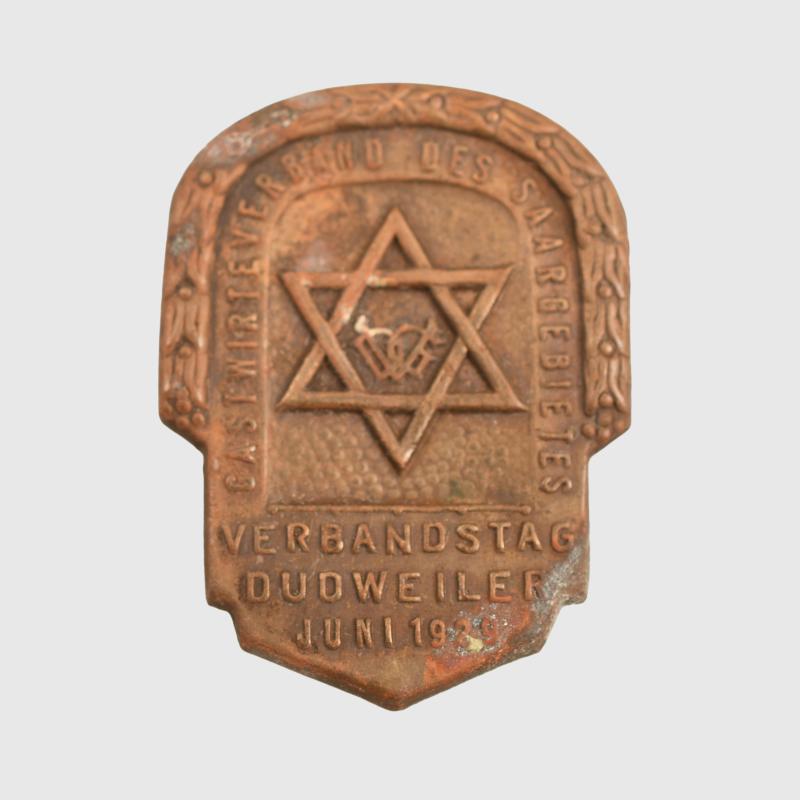 GERMAN WWII SAAR FREEMASONS TINNY